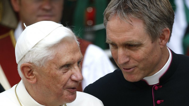 papa ratzinger e padre georg