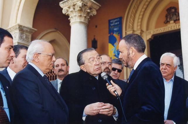 Pino Nano con Giulio ANDREOTTI